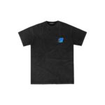LETTER R BLUE FIRE LOGO T-SHIRT 044