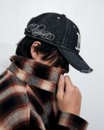 Raw Denim Cap Black - Image 6