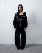 [Pre-Order] Double Knee Sweat Pant Black Fade - Image 3