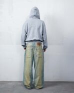 Baggy Jeans Mudwash Wash Blue - Image 8