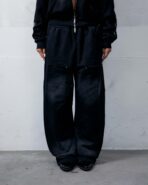 [Pre-Order] Double Knee Sweat Pant Black Fade - Image 4