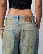 Baggy Jeans Mudwash Wash Blue - Image 4