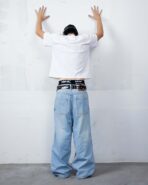 Baggy Jeans Light Wash Blue - Image 6