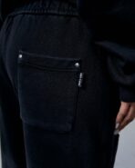 [Pre-Order] Double Knee Sweat Pant Black Fade - Image 7