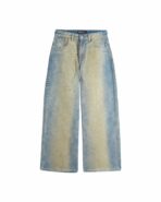 Baggy Jeans Mudwash Wash Blue