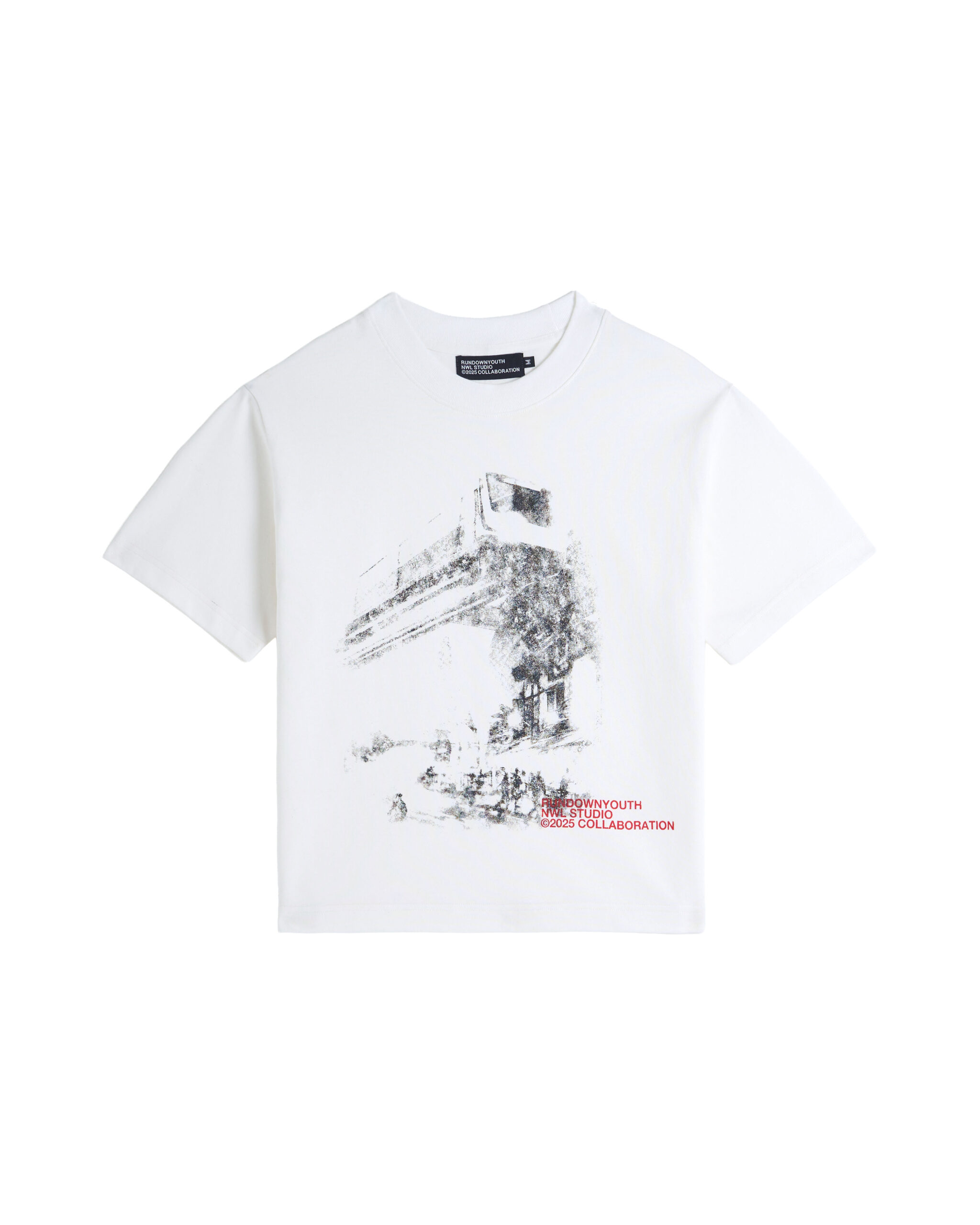 BTS BOXY TEE WHITE BTS Boxy Tee White - Image 1