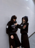 Winter Duality – Cold Night Hoodie Zip (Black) SET - Image 2