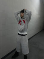 Winter Duality – New Light Hoodie Zip (Grey) //Hoodiezip09 - Image 4