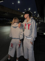 Winter Duality – New Light Hoodie Zip (Grey) //Hoodiezip09 - Image 5