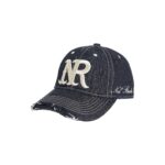 Raw Denim Cap Black