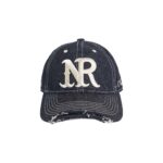 Raw Denim Cap Black