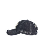 Raw Denim Cap Black - Image 3