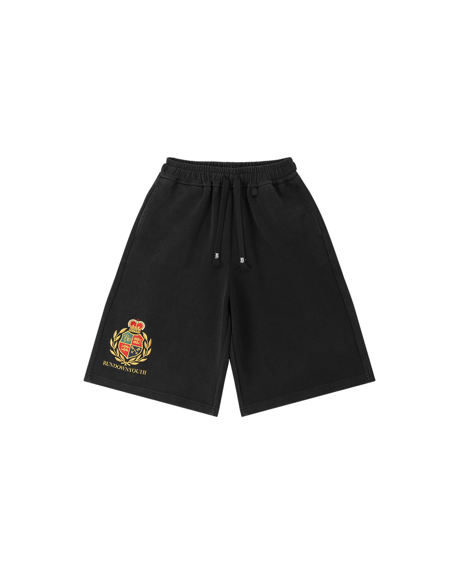 Sweat wide Short F (Black) Winter Duality – Sweat wide Short (Black) - Image 1