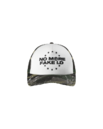 NO MORE - CAMO TRUCKER HAT
