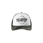 NO MORE - CAMO TRUCKER HAT