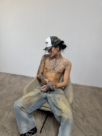 NO MORE - CAMO TRUCKER HAT - Image 7