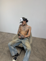 NO MORE - CAMO TRUCKER HAT - Image 8