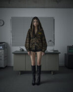 NO MORE - CAMO FLAG HOODIE ZIP - Image 3