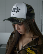 NO MORE - CAMO TRUCKER HAT - Image 4