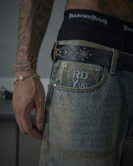 RDY SILVER STUDS BLACK BELT - Image 10