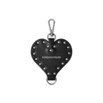Black Heart Stud Keychain - Keyring02