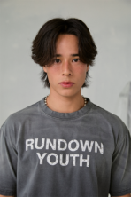 RDY Black Fade Logo Tee - Image 4