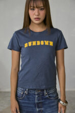 RDY Thread Baby Tee / Navy - Image 3